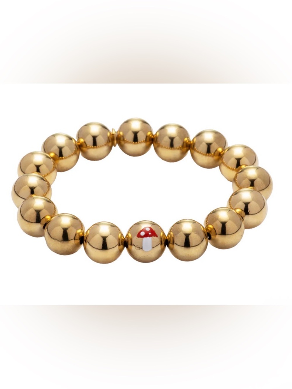 Mayamar- Hand Painted Beaded Stretch Bracelet